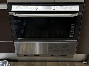 神奈川のキッチン取付け隊　電気オーブンの取替　施工前